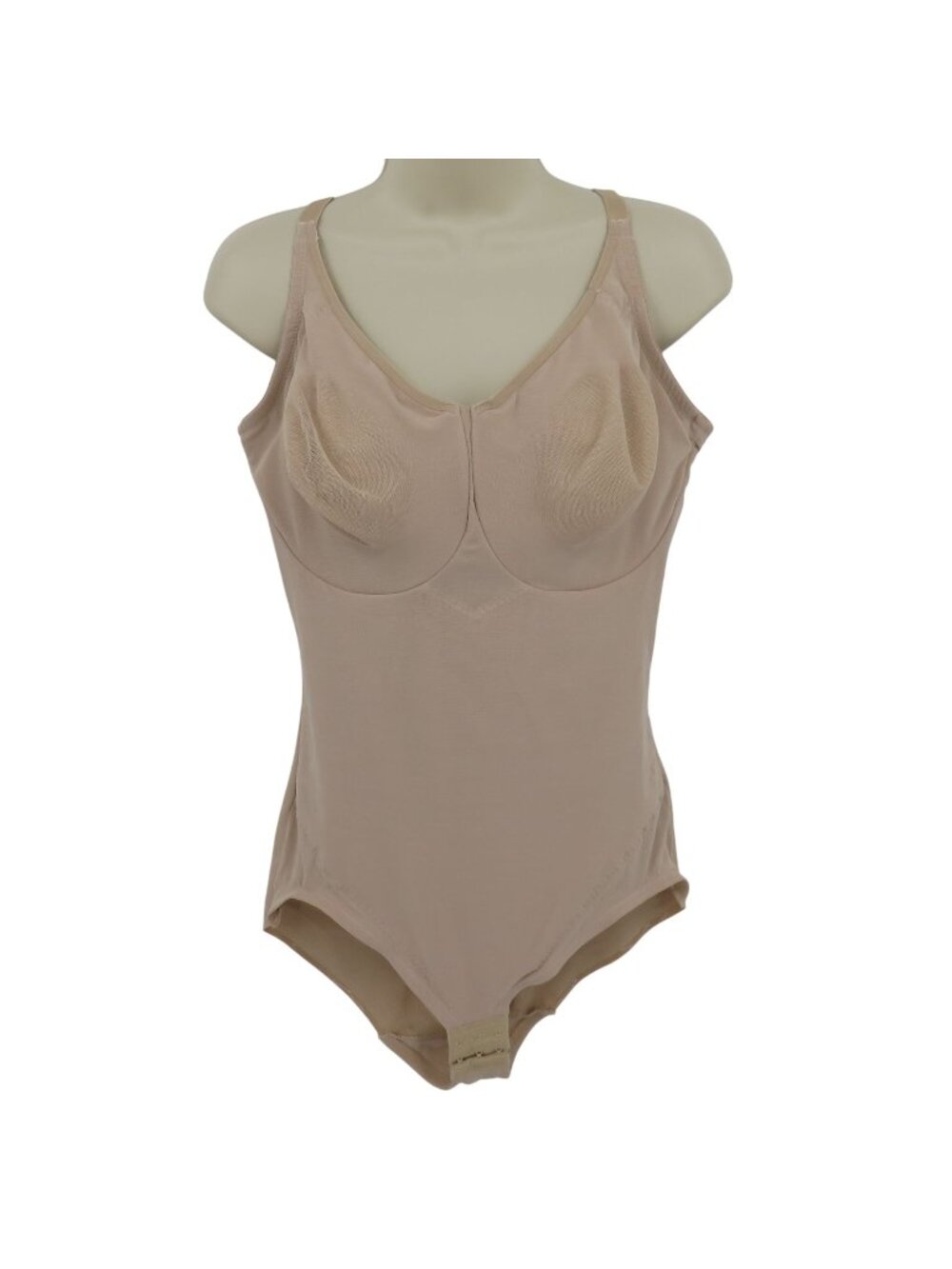 Miraclesuit 42DD Sexy Sheer Extra Firm Bodybriefer 2783 Nude Beige Underwired